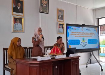 Menguatkan Implementasi GPBLHS di SDN Lariang Bangi I, Tandatangani MOU dengan SDN KIP Bara-Baraya II Sebagai Sekolah Pembina