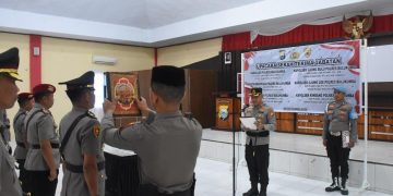 Sertijab di Polres Bulukumba: Kapolres Pesankan Tanggung Jawab dan Sinergi dengan Masyarakat