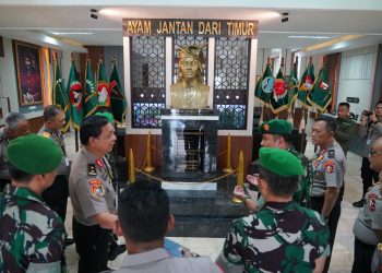 Sespimti Polri Dikreg ke-35 Kunjungi Kodam XIV/Hasanuddin, Momentum Pererat Hubungan dan Koordinasi