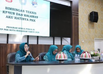 TP PKK Makassar Bekali Kader Kelola Kebun dan Halaman Produktif Lewat Bimtek Aku Hatinya PKK