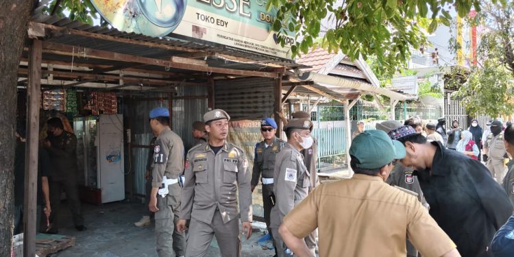 Penertiban PKL di Tallo, 27 Lapak Berdiri 7 Tahun Ditertibkan