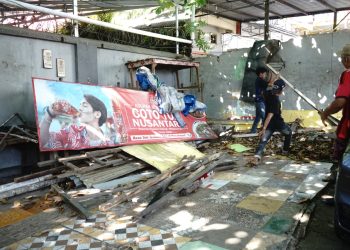 Tanpa Konflik, Penertiban Lapak Pada Tiga Titik di Tallo Berjalan Tertib & Lancar