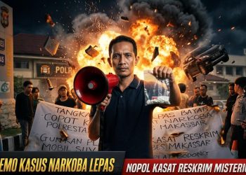 Aliansi Mahasiswa Pemuda Sulsel Gelar Aksi, Tuntut Transparansi Kasus Mobil DD 888 DS hingga Dugaan Tangkap Lepas