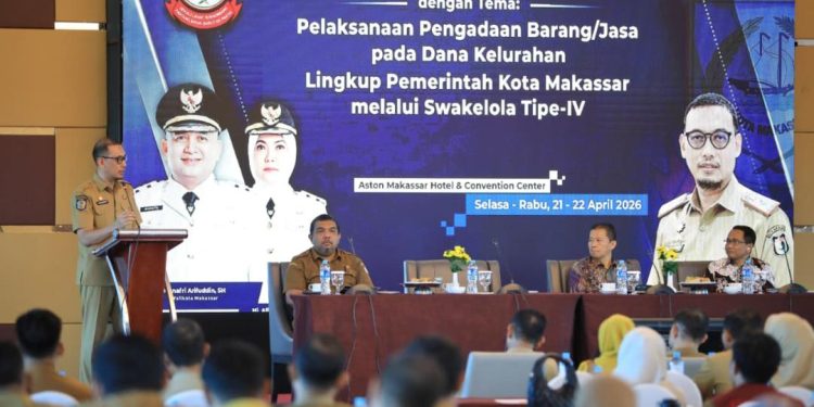 Sekda Makassar Tekankan Pengadaan Tepat, Kunci Optimalisasi Dana Kelurahan