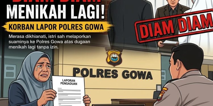 Dianiaya Suami yang Nikah Lagi, Istri di Gowa Gunakan Parang untuk Bela Diri