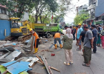 Lapak Cat Kuning di Bontoala Ditertibkan, Pemkot Makassar Buktikan Aturan Berlaku untuk Semua