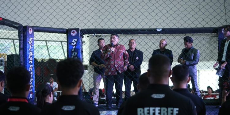Sipakracca MMA Sulsel Resmi Dibuka Munafri, 100 Atlet Berebut Tiket Dunia