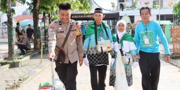 Polres Bulukumba Pastikan Rute Aman, Kawal Ketat Keberangkatan Jemaah Haji