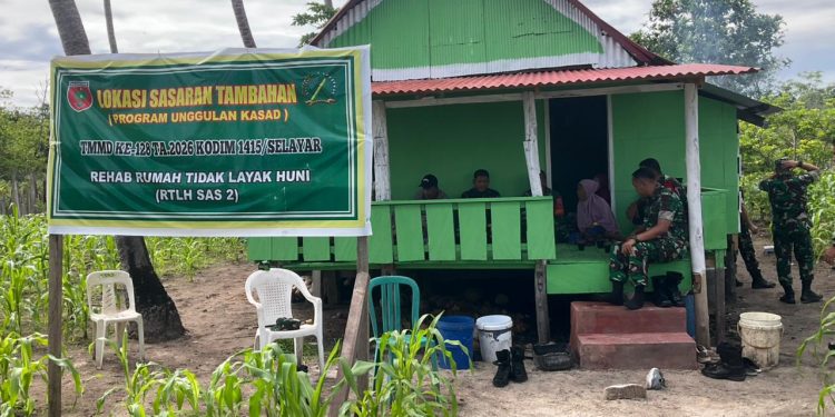 Jauh di Tengah Laut, Pangdam XIV/Hasanuddin Turun Langsung Cek RTLH: Warga Menangis Haru
