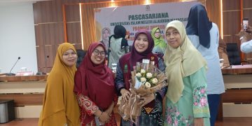 IPK 3,98, Sang Guru SD Heryanti Alamsyah Capai Gelar Doktor di UIN Alauddin Makassar