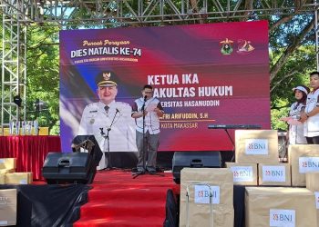 Rayakan Ulang Tahun, Munafri Ingatkan FH Unhas Sebagai Wadah Kuat Bangun Jaringan & Pengabdian