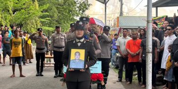 Berikan Penghormatan Tertinggi, Polres Bulukumba Gelar Pemakaman Dinas AIPTU Ilyas