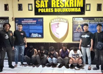 Resmob Polres Bulukumba Ungkap Kasus Penganiayaan, 5 Terduga Pelaku Sudah Ditahan