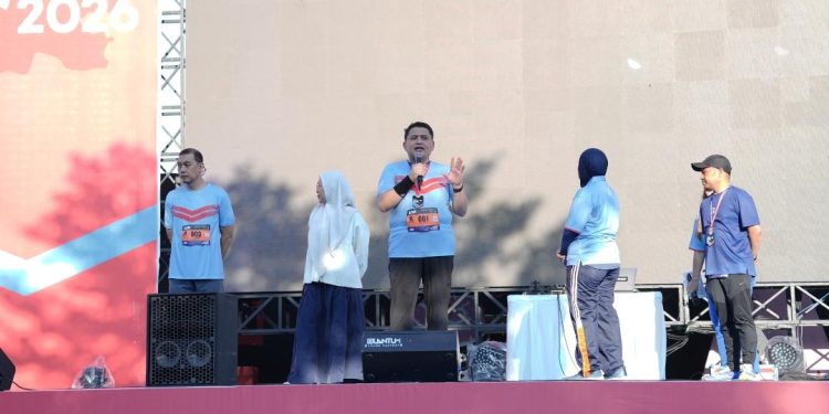 Wali Kota Makassar Ikut Finish Bersama Ribuan Runners 10K MHM 2026