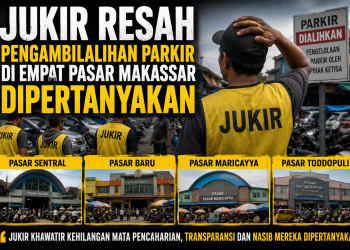 Jukir Resah, Pengambilalihan Parkir di Empat Pasar Makassar Dipertanyakan!