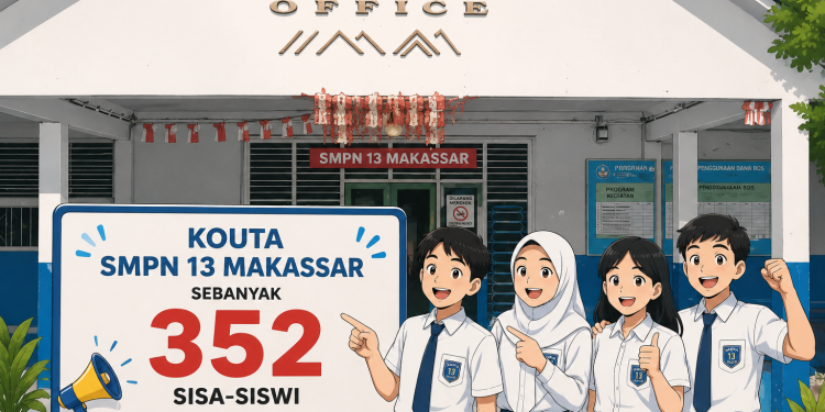Tak Penuhi Kuota, SPMB SMPN 13 Tetap Berjalan Mulus