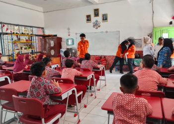 SDI Toddopuli I Makassar Gelar Kegiatan Edukatif, Siswa Belajar Penanggulangan Bencana Lewat Permainan dan Simulasi