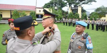 Kapolsek Gantarang Polres Bulukumba Sandang Pangkat AKBP