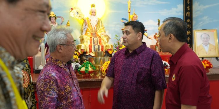Tekankan Toleransi, Munafri Resmikan Kelenteng Ji Li Gong di Makassar