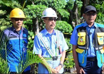 Plt Dirut Andi Syahrum Tinjau Pengalihan Jaringan Distribusi, Suplai Air Utara Kota Ditingkatkan
