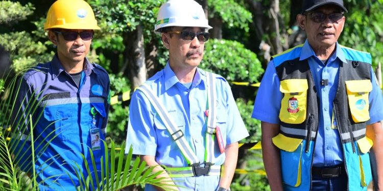 Plt Dirut Andi Syahrum Tinjau Pengalihan Jaringan Distribusi, Suplai Air Utara Kota Ditingkatkan
