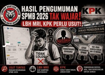 Siswa Tidak Terdaftar Diduga Lulus SPMB 2026, LBH MRI Minta Pertanggung Jawaban Dinas Pendidikan Sulsel