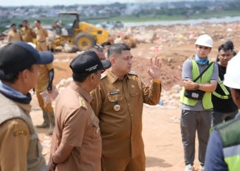 Munafri Tinjau Kolam Lindi TPA Antang, Air Limbah Diperkuat Cegah Pencemaran Lingkungan