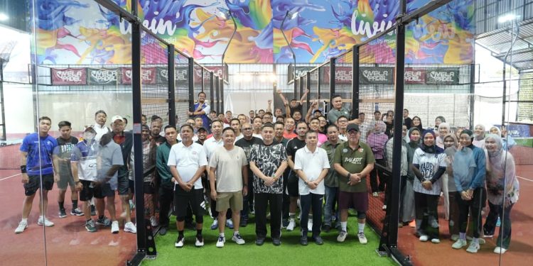 Munafri Tebar Semangat di Turnamen Padel Purna Praja Sulsel
