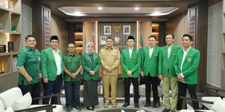 Temui Wali Kota Makassar, Ketua PPP Sulsel Serukan Dukung Program Pemkot