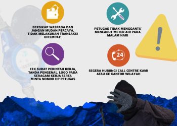 Pencuri Meter Air Tertangkap Warga, PDAM Makassar Ingatkan Keamanan
