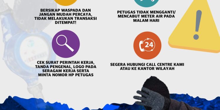 Pencuri Meter Air Tertangkap Warga, PDAM Makassar Ingatkan Keamanan