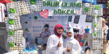 Peringati Hari Lingkungan, SDN Lariang Bangi I Adakan Lomba Daur Ulang
