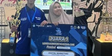 Juara 1 Digital Marketing Jadi Milik SMKN 1 Pangkep