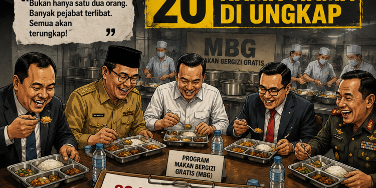 Bongkar Besar Korupsi MBG, Sony Serahkan 26 Nama ke JC