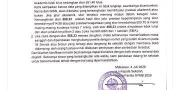 Bantah Tuduhan, SMAN 2 Makassar Beri Akses Data SPMB