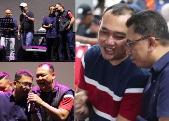 Duet Nyanyi Bareng, Kapolres Restu & Kajari Erwin Tampil Akrab