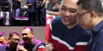 Duet Nyanyi Bareng, Kapolres Restu & Kajari Erwin Tampil Akrab