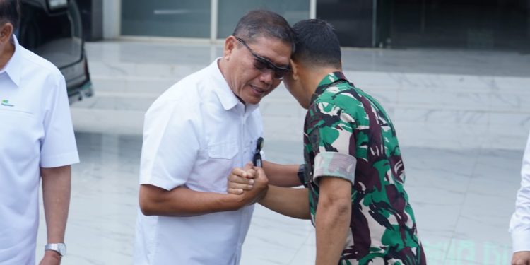 Kasdam XIV/Hasanuddin Terima Kunjungan Komisaris Utama Pegadaian