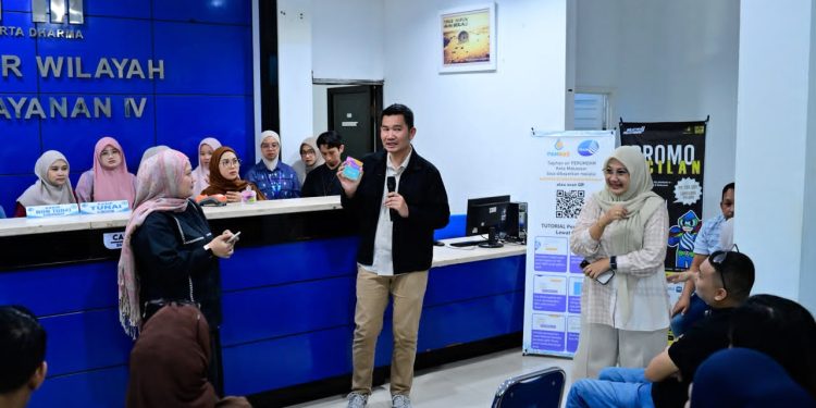 Perumda Air Minum Makassar Sosialisasikan Pembayaran Non-Tunai melalui QRIS, Transaksi Pelanggan Kian Cepat dan Aman