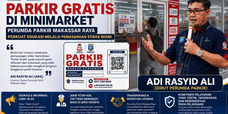ARA Tegaskan: Parkir di Gerai Alfmart, Alfamidi dan Indomaret Sudah Gratis !