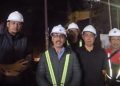 Jamin Pasokan Air Bersih, Rombongan Direksi PDAM Pantau Pengerukan Intake Manggala Malam Hari