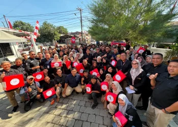 Perumda Parkir Makassar Ikut Meriahkan Peringatan HUT RI ke-81 di Pantai Losari