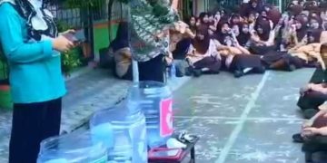Menyambut Kebijakan Baru, SMPN 4 Makassar Gelar Sosialisasi Pengelolaan Sampah