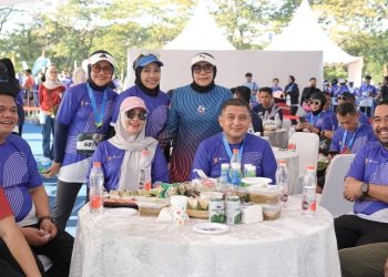 Hadir di Lintasan, Munafri Buktikan Dukungan ke Makassar SMAnSA Run