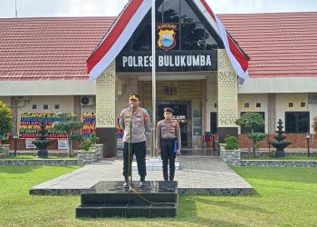 Apel Pertama! Kapolres Bulukumba Tekankan Disiplin, Kebersihan & Cinta Organisasi