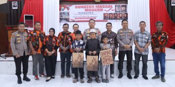Polres Bulukumba Bersama Pemuda Pancasila Gelar Sunatan Massal Gratis