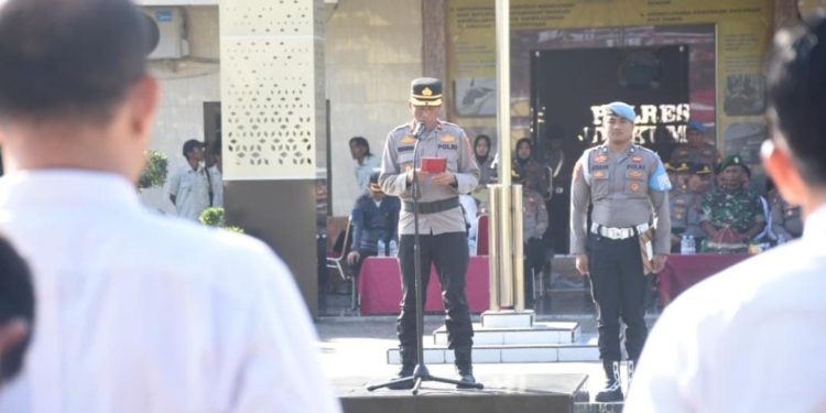 Cegah Kebakaran Hutan dan Lahan, Polres Bulukumba Gelar Apel Kesiapsiagaan Khusus