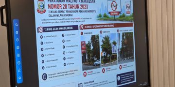 Bapenda Makassar Tetapkan 12 Ruas Jalan Terlarang Pemasangan Reklame Insidentil