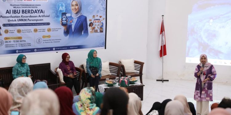 Belajar AI Praktis, Program Ibu Berdaya TP PKK Makassar Berlangsung 10–14 Agustus