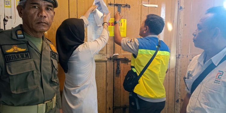Sudah Lewati Tahapan SP1-SP3, Kios Penunggak di Niaga Daya Mulai Disegel